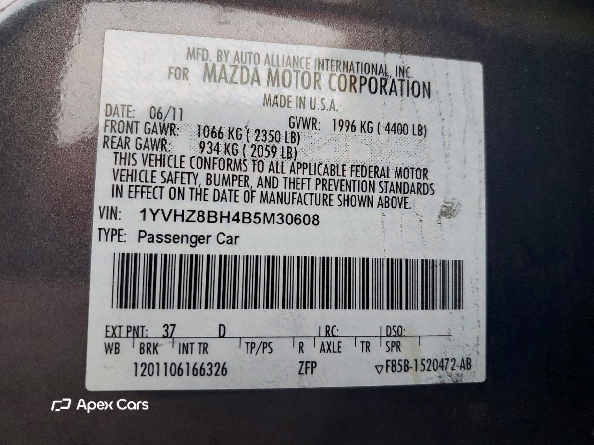 Mazda 6 2011