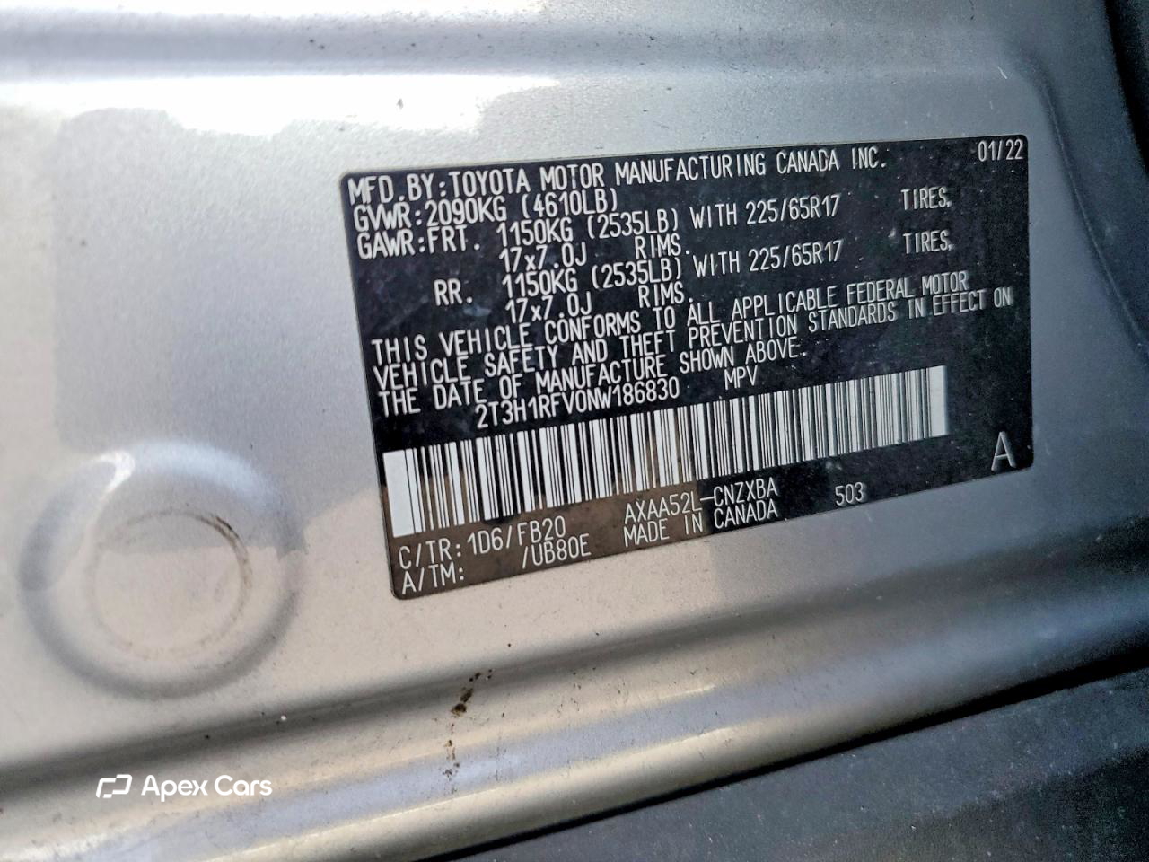 Toyota RAV 4 2022