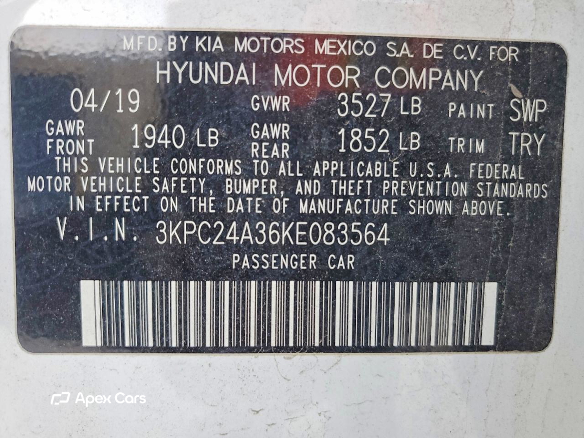Hyundai Accent 2019
