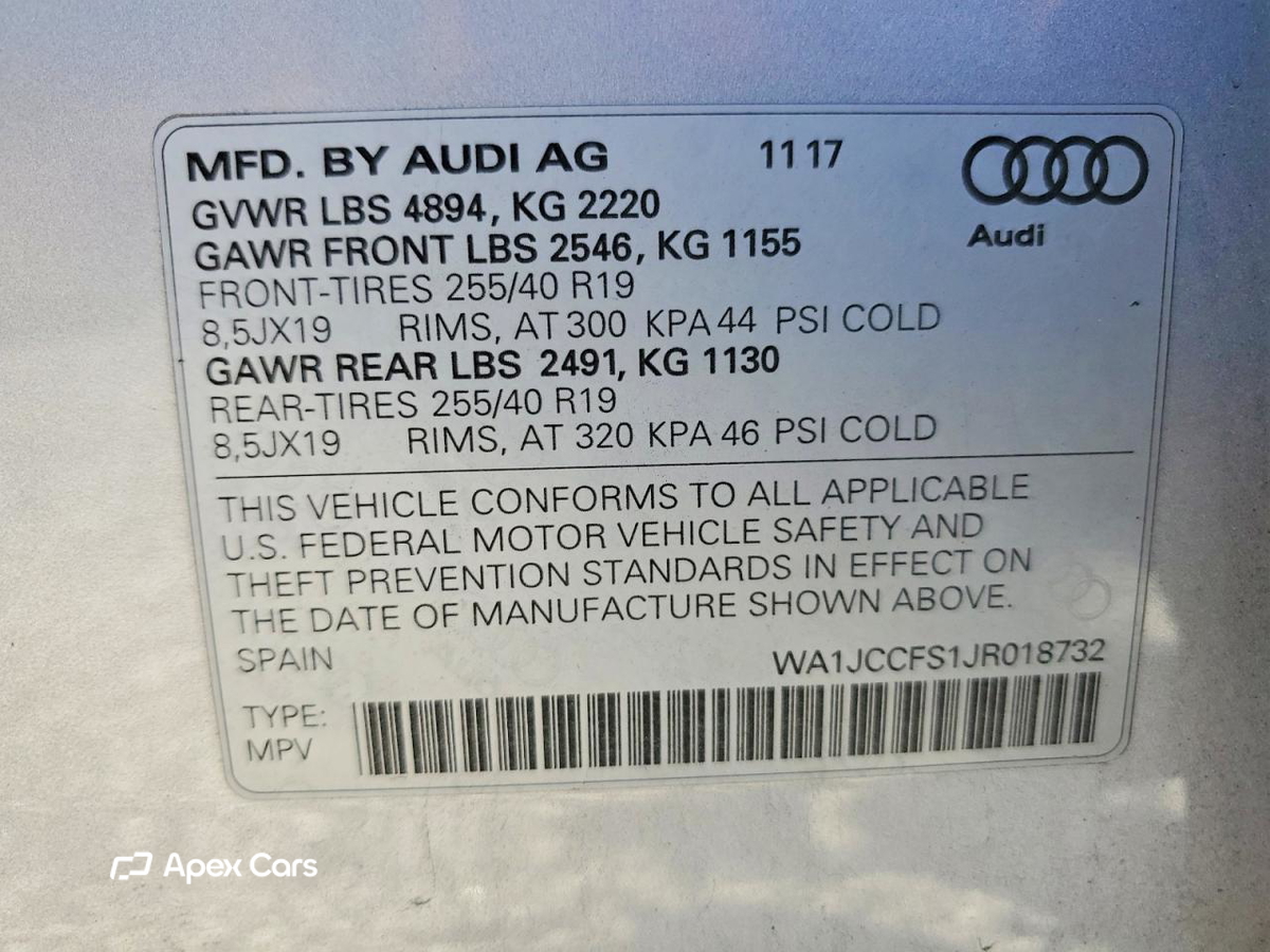 Audi Q3 2018