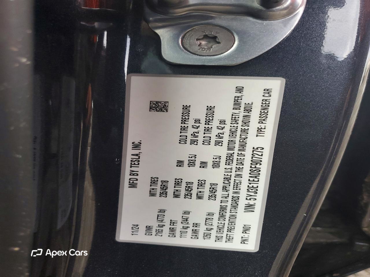 Tesla Model 3 2025