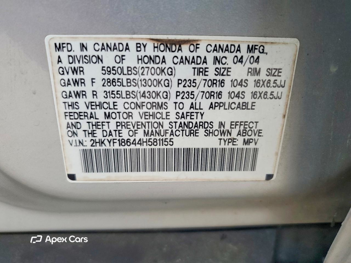 Honda Pilot 2004