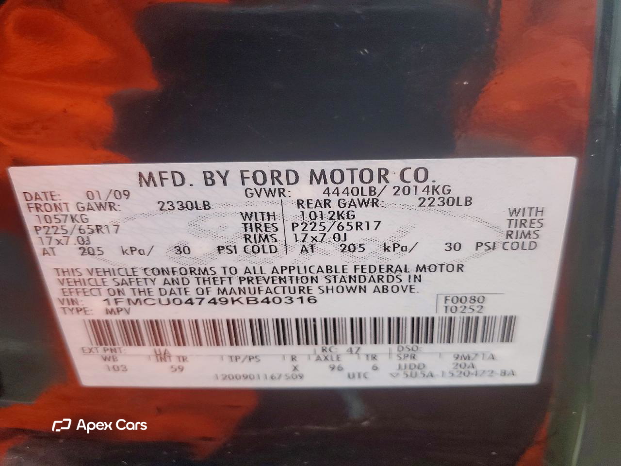 Ford Escape 2009
