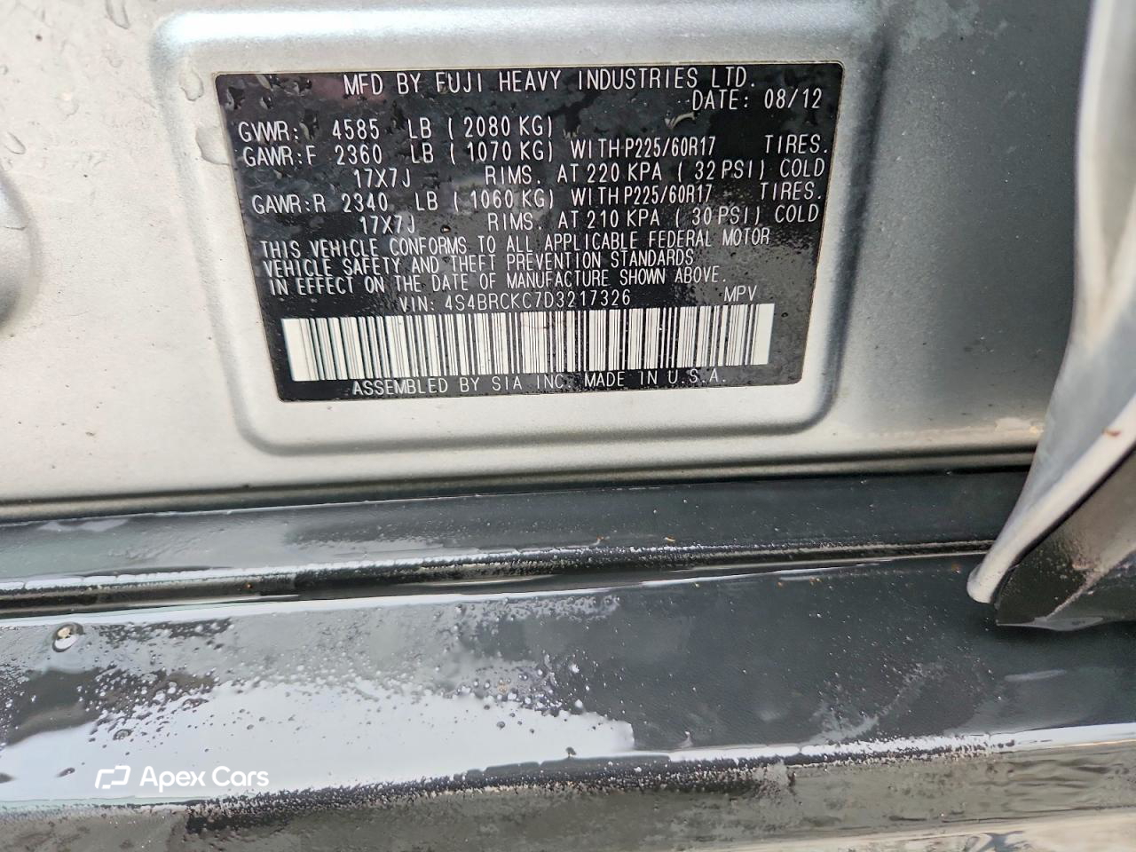 Subaru Outback 2013