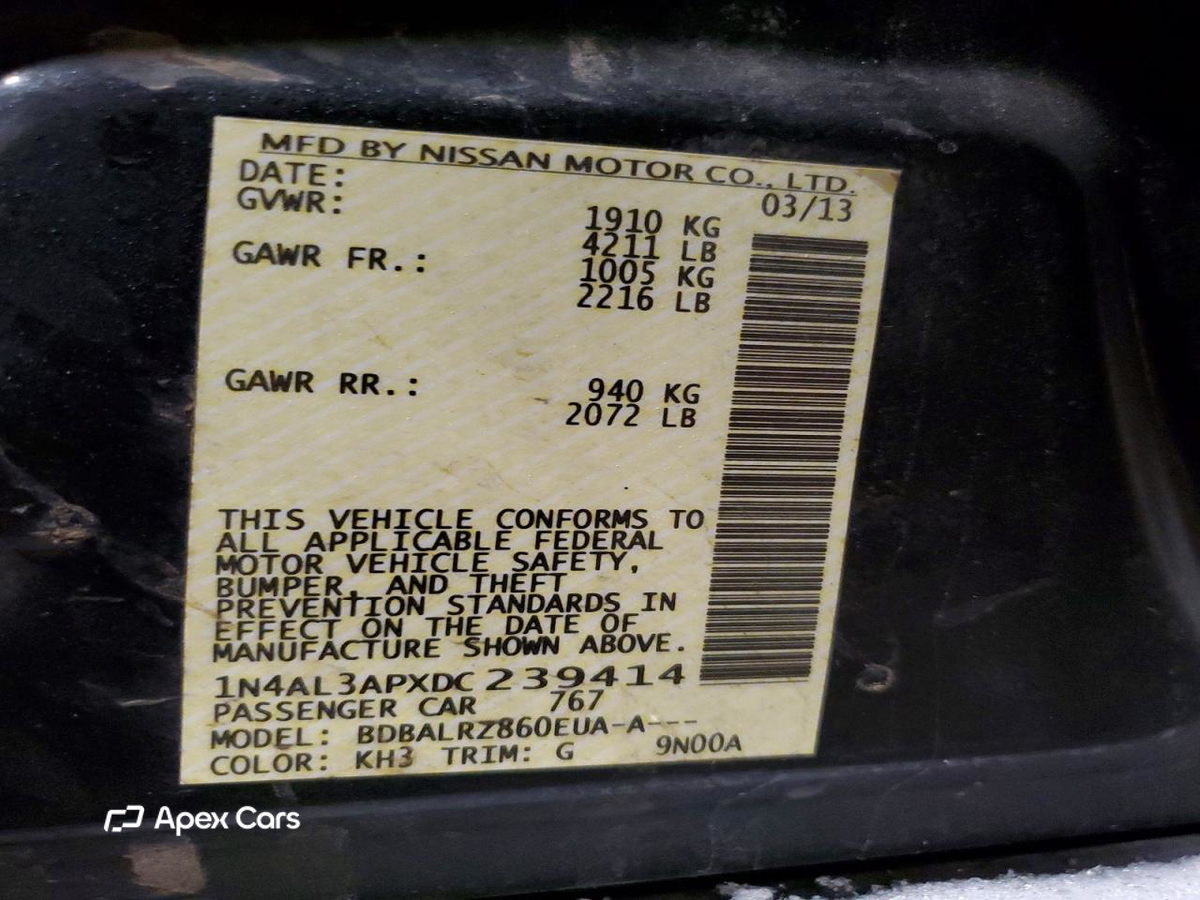 Nissan Altima 2013