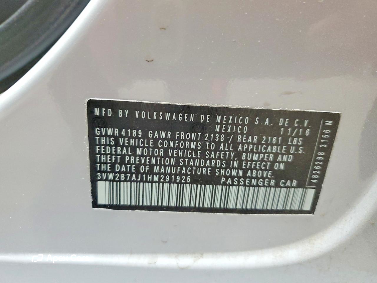 Volkswagen Jetta 2017