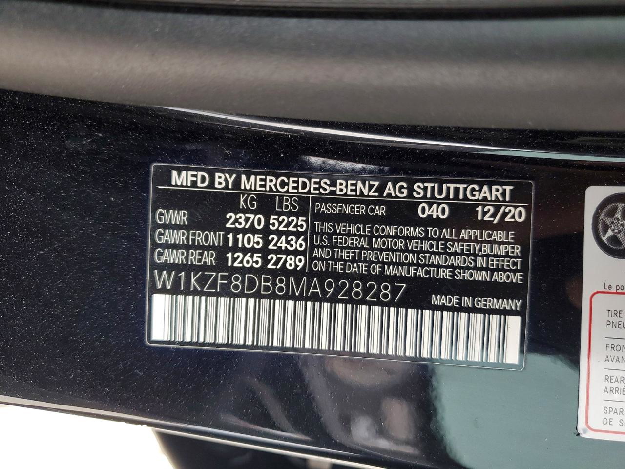 Mercedes-Benz E-klasse 2021