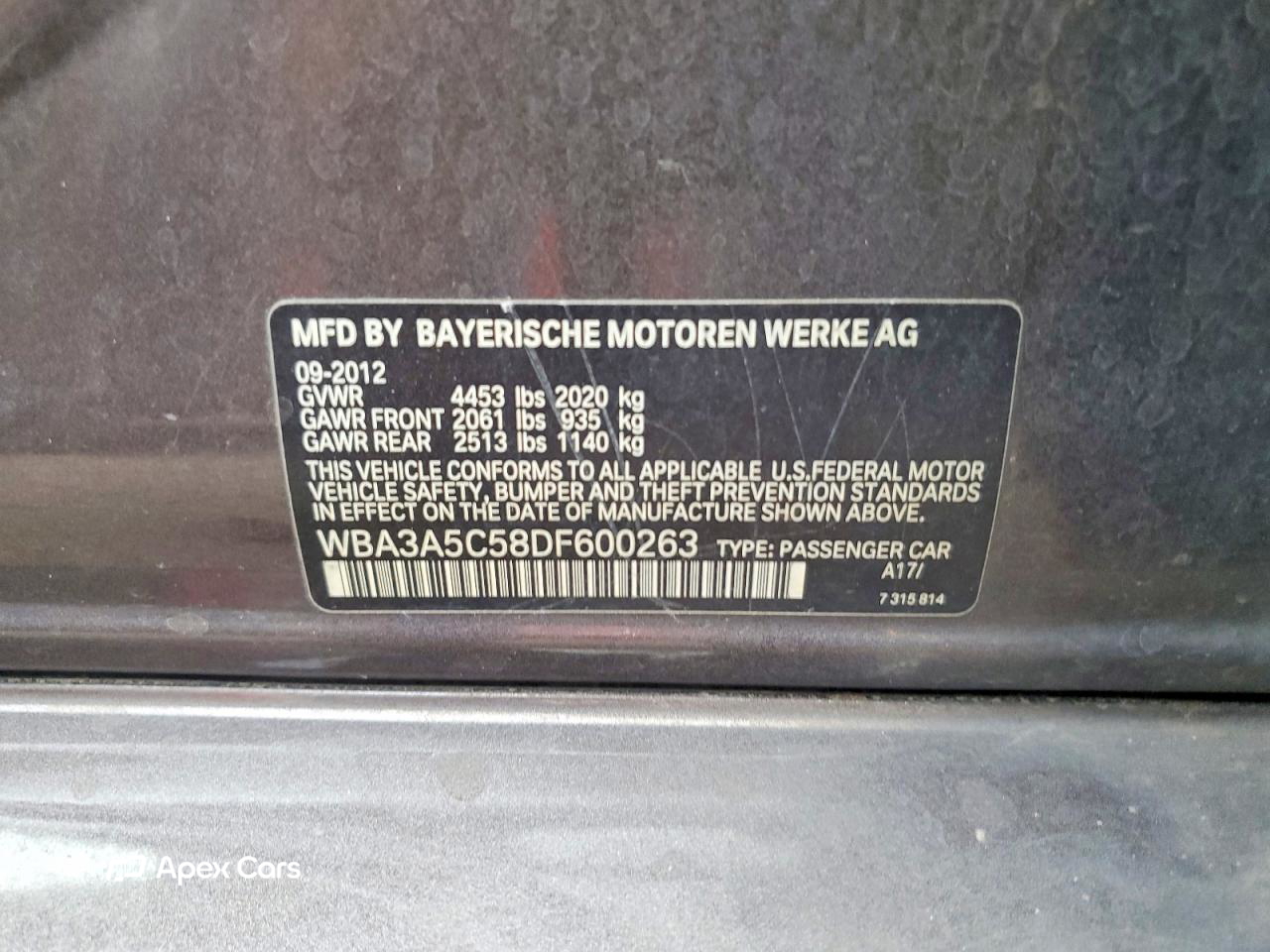 BMW Series 3 2013