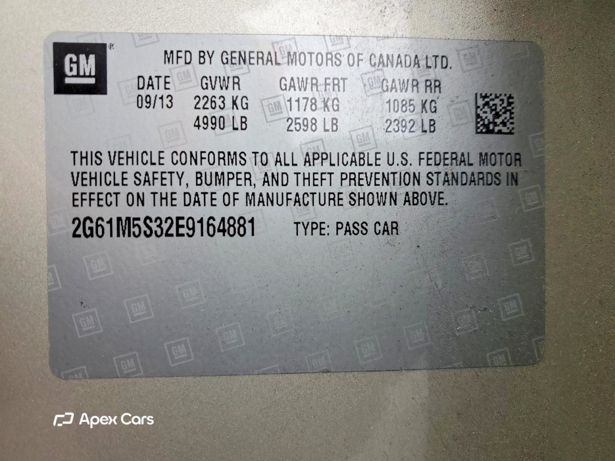 Cadillac XTS 2014