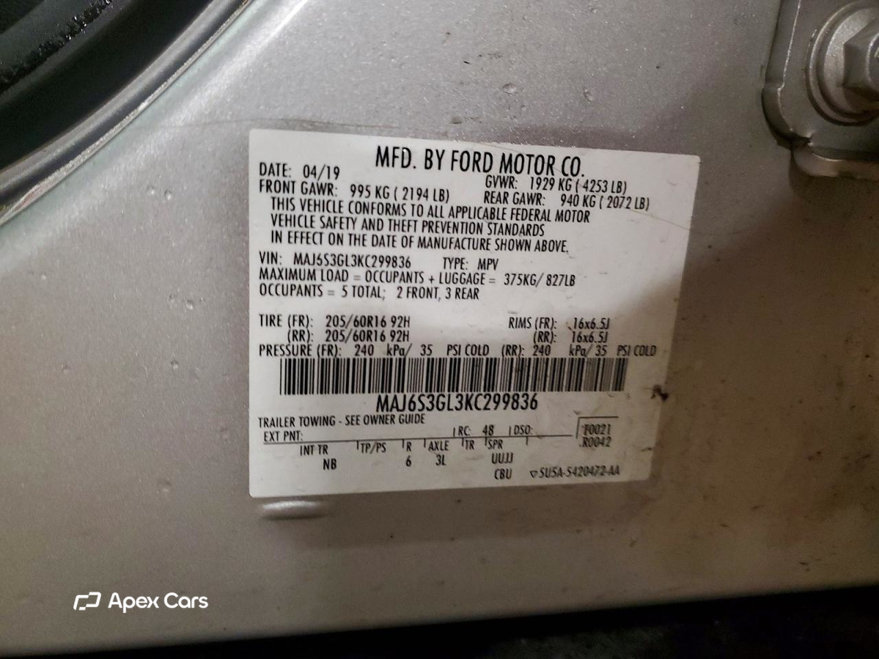 Ford EcoSport 2019