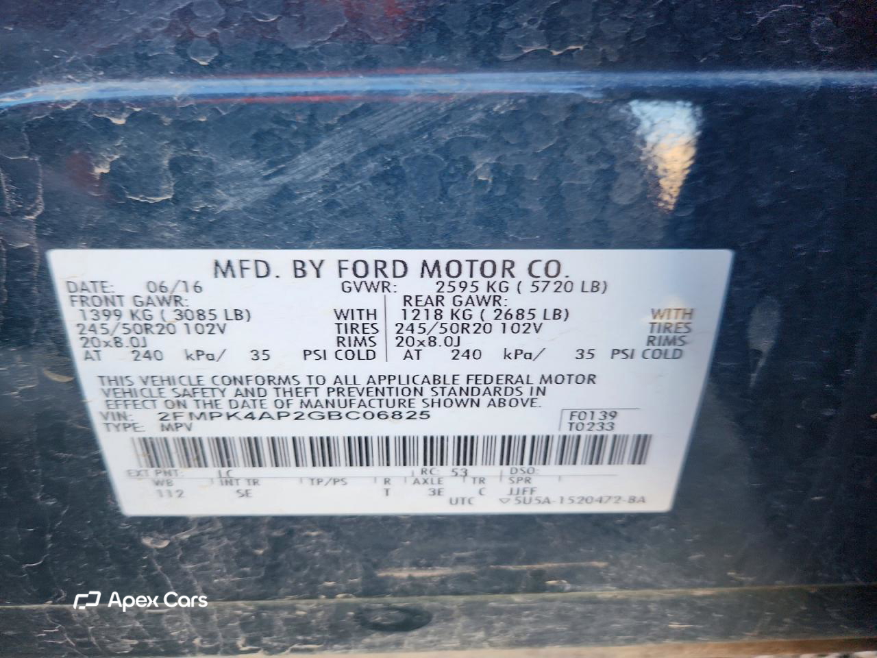 Ford Edge 2016