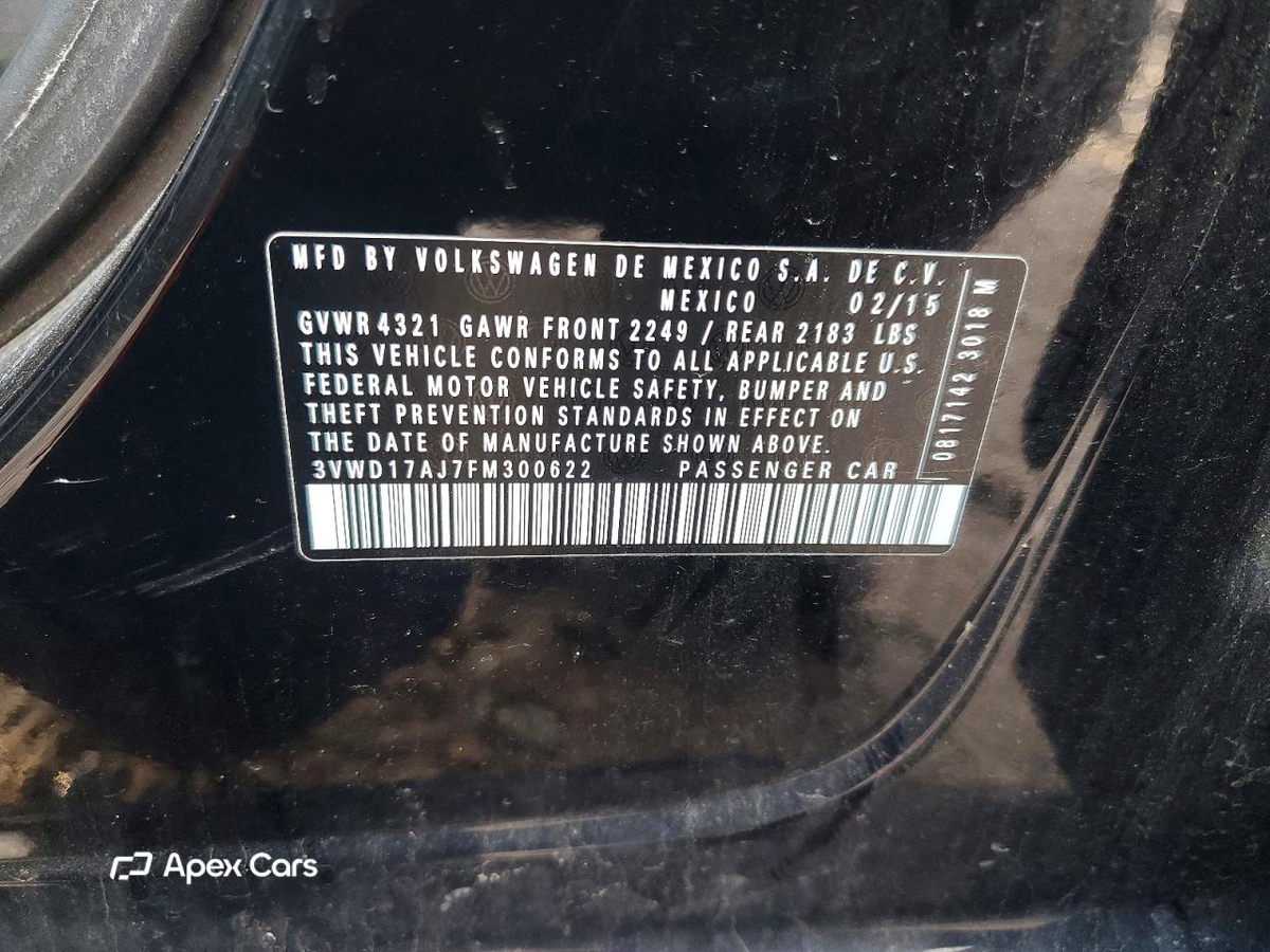 Volkswagen Jetta 2015