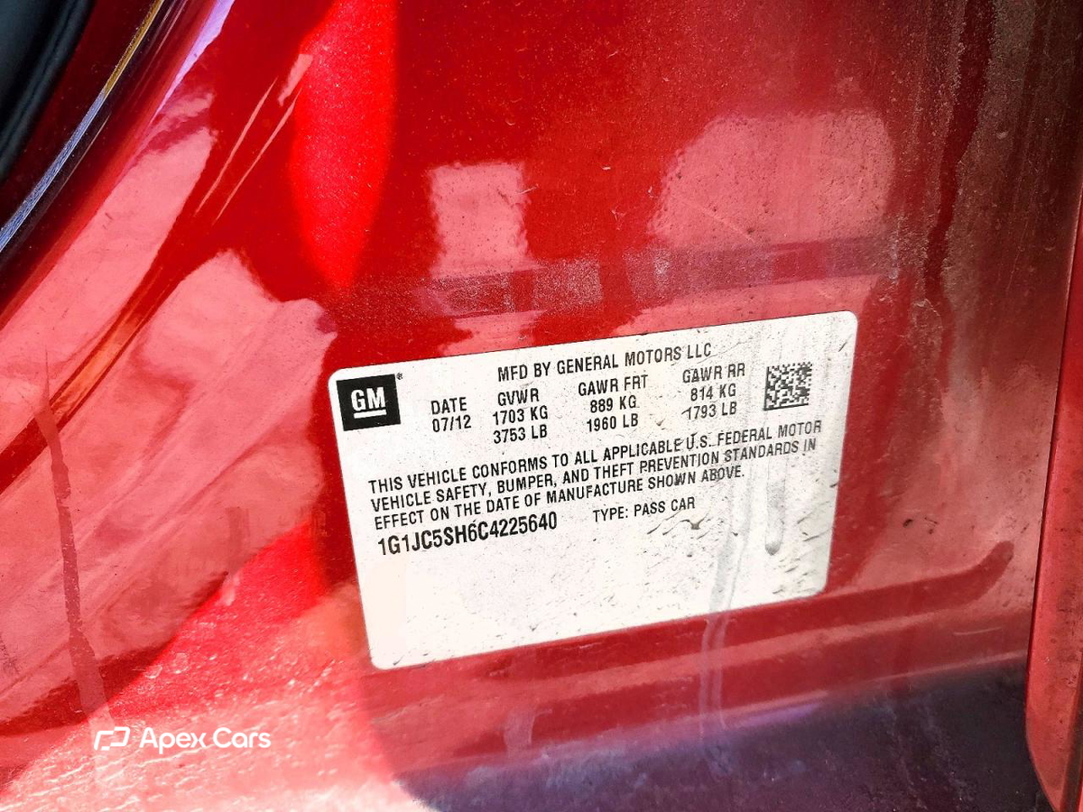 Chevrolet Sonic 2012