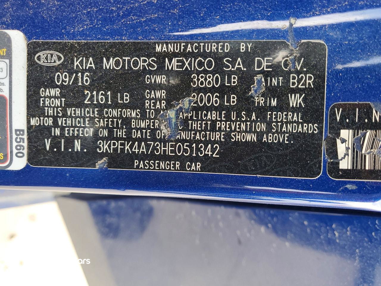 Kia Forte 2017