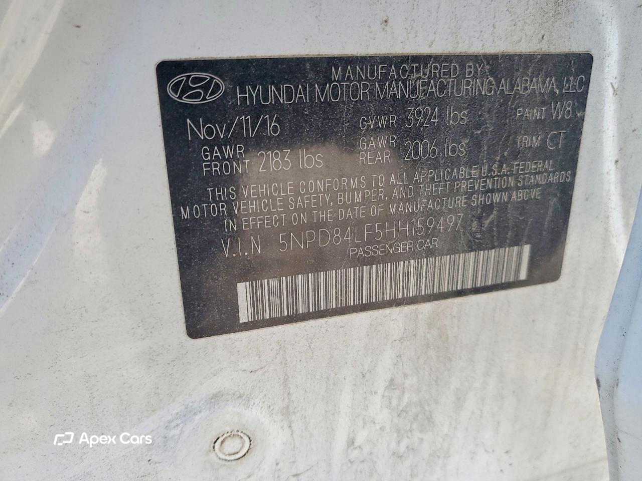 Hyundai Elantra 2017