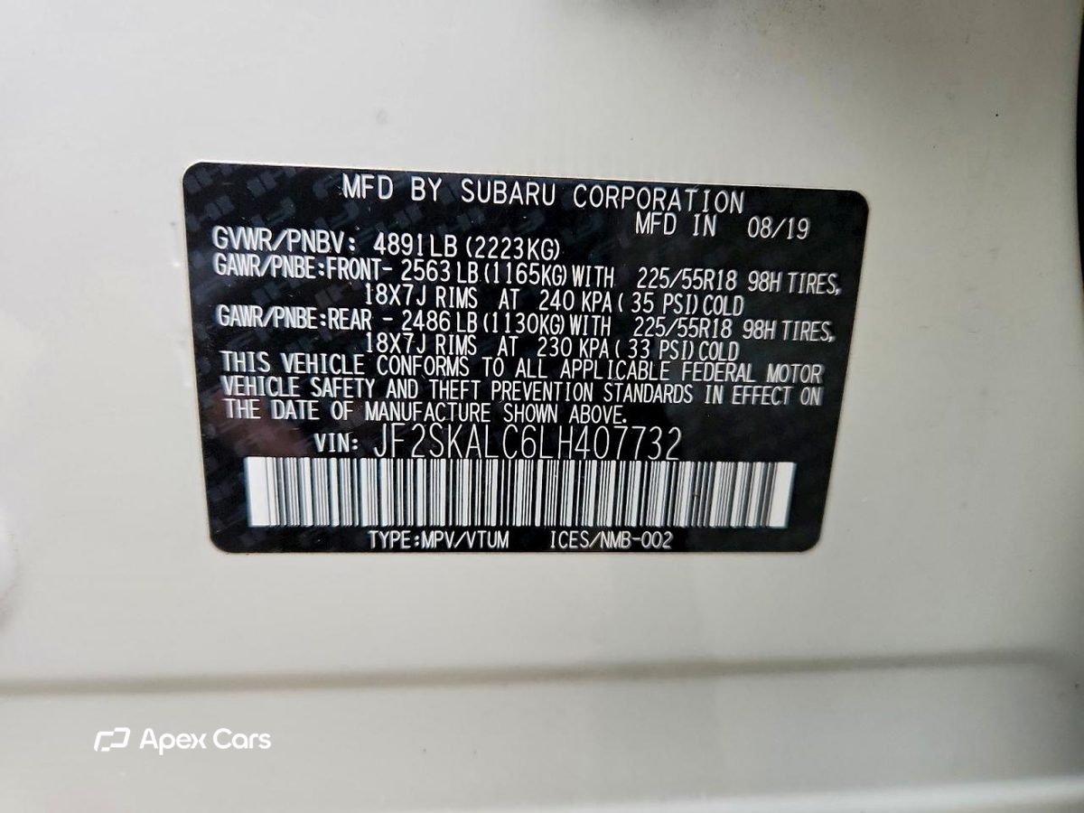 Subaru Forester 2020