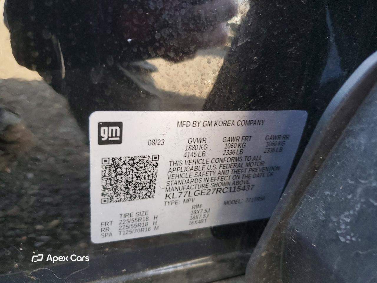 Chevrolet Trax 2024