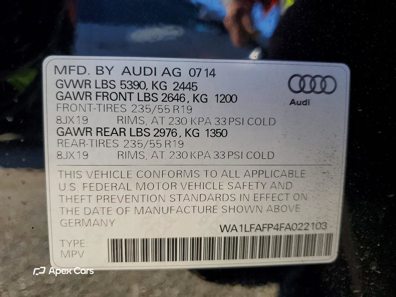 Audi Q5 2015
