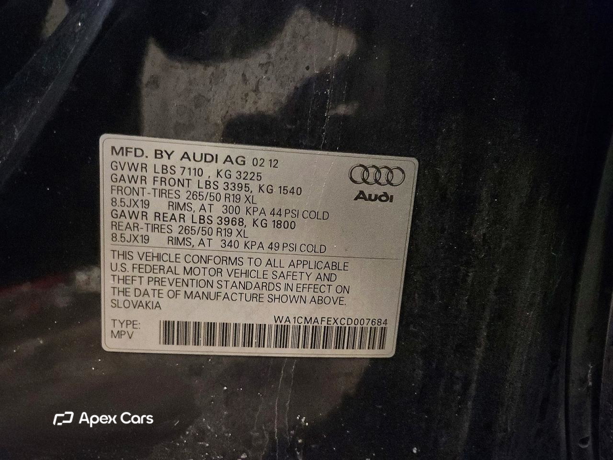 Audi Q7 2012