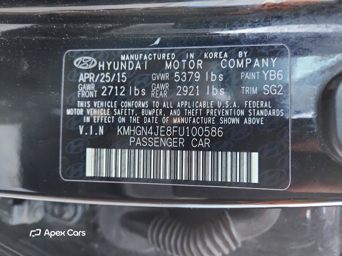 Hyundai Genesis 2015
