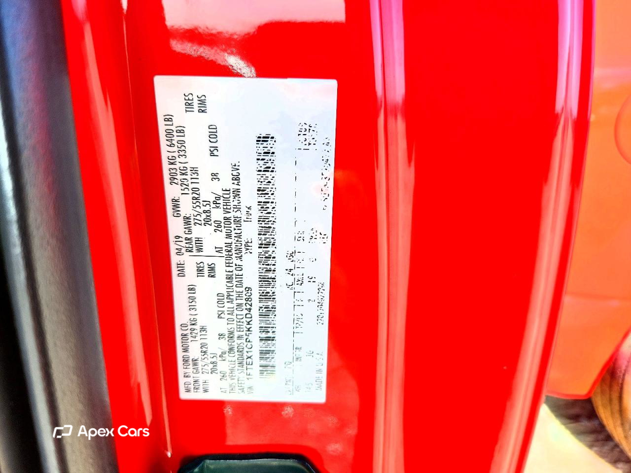 Ford F-150 2019
