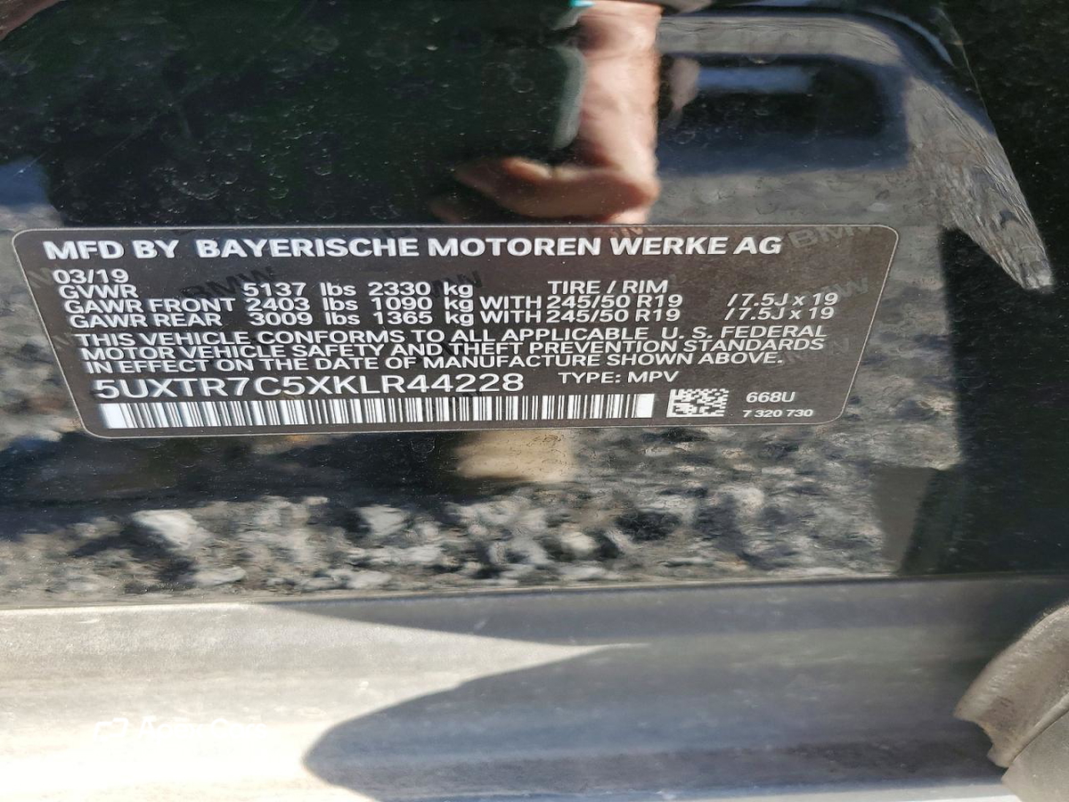 BMW X3 2019