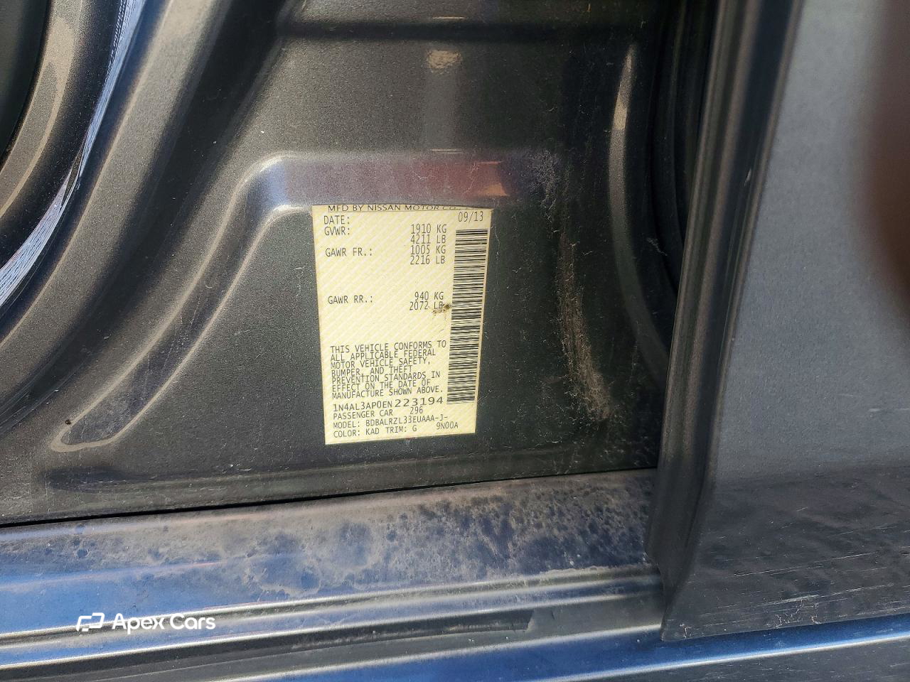 Nissan Altima 2014