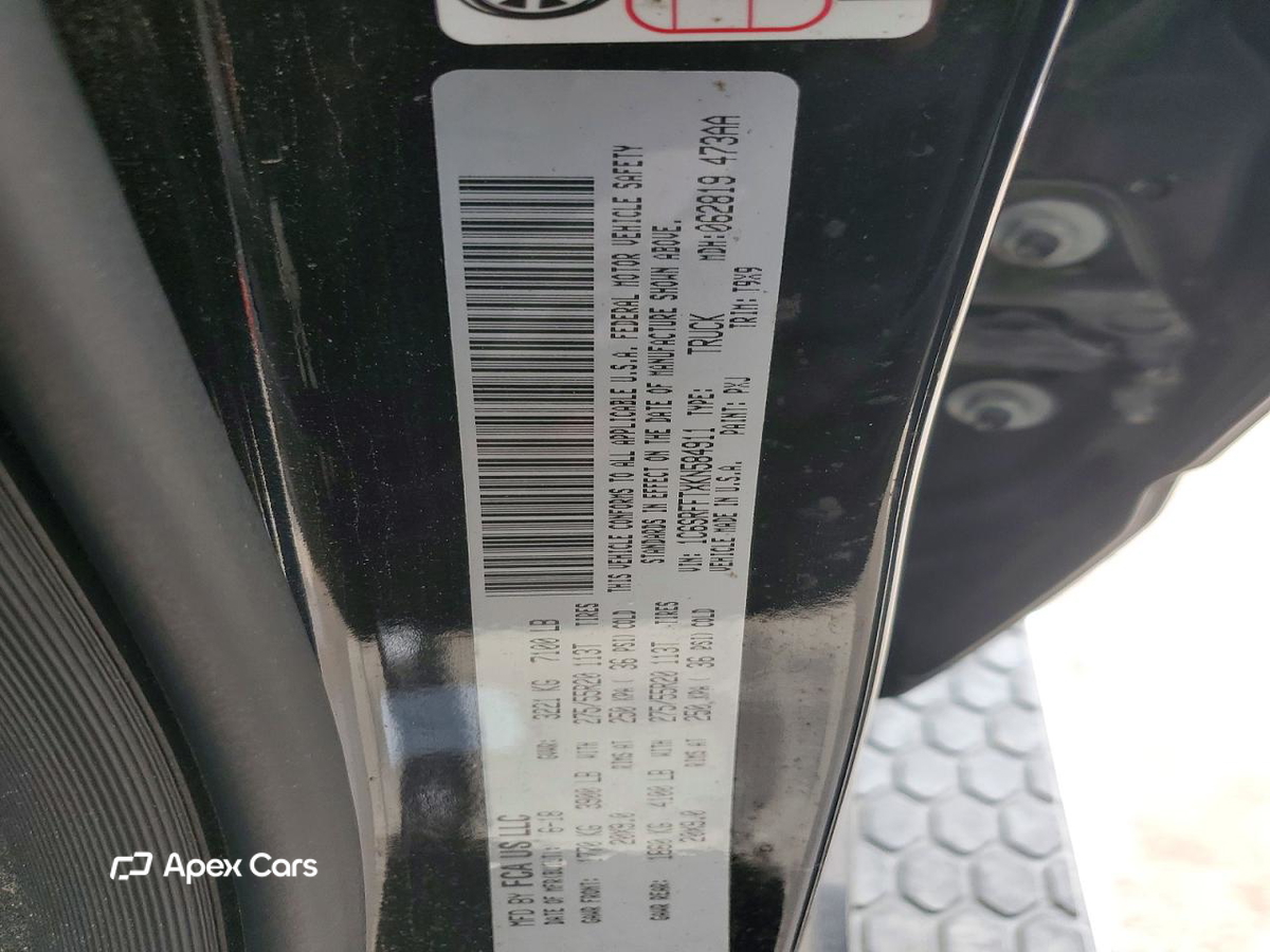 RAM 1500 2019