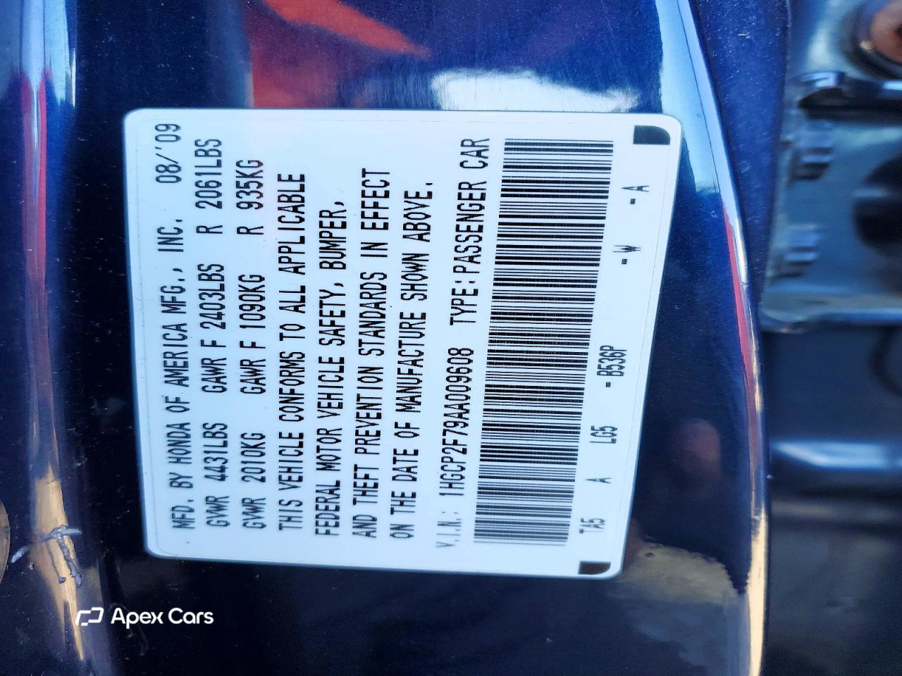 Honda Accord 2010