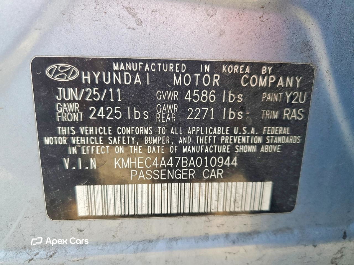 Hyundai Sonata 2011