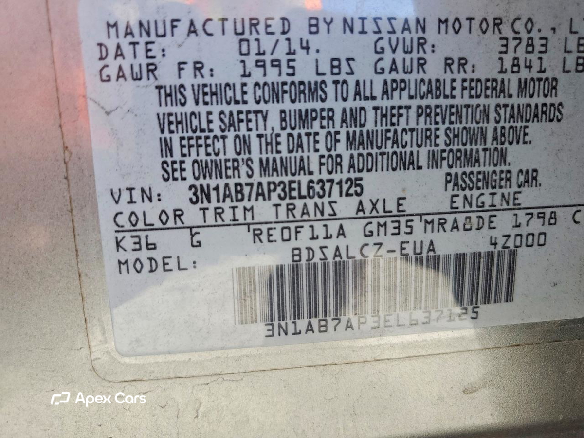 Nissan Sentra 2014