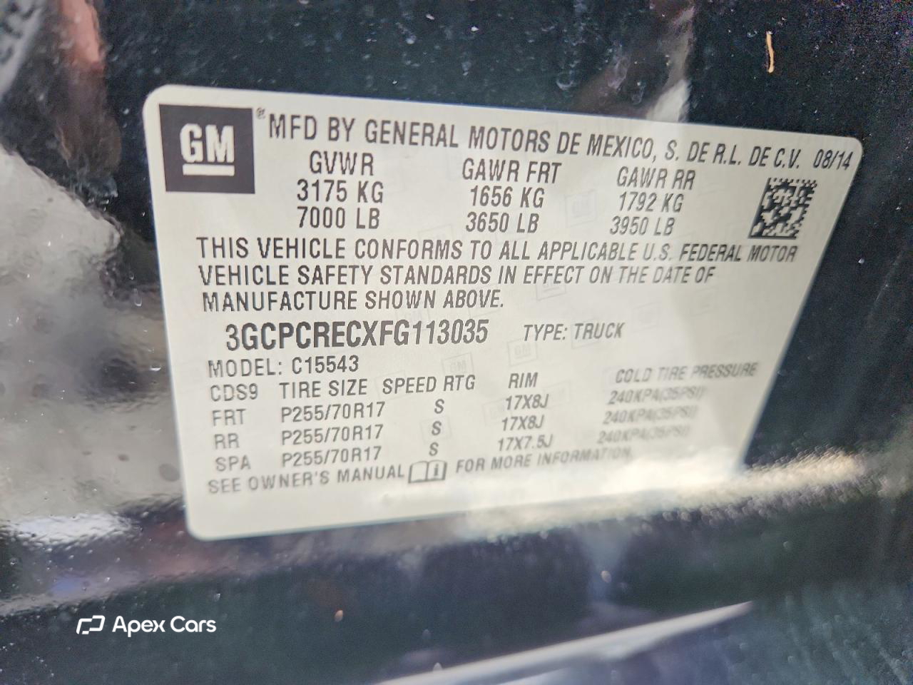 Chevrolet Silverado 2015