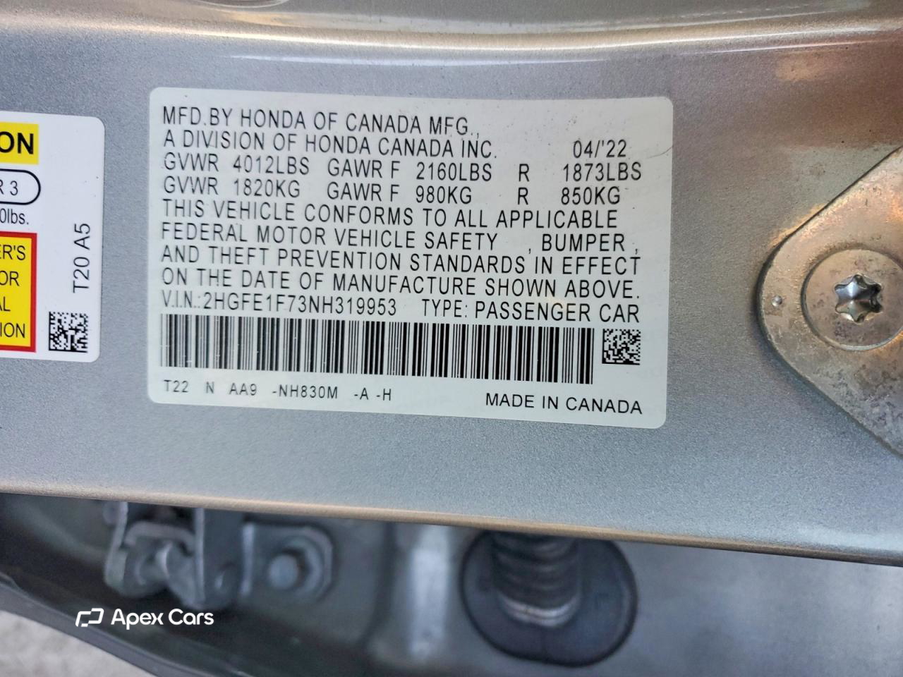 Honda Civic 2022