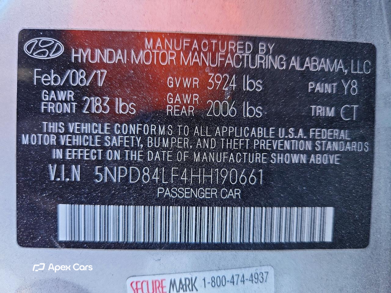 Hyundai Elantra 2017