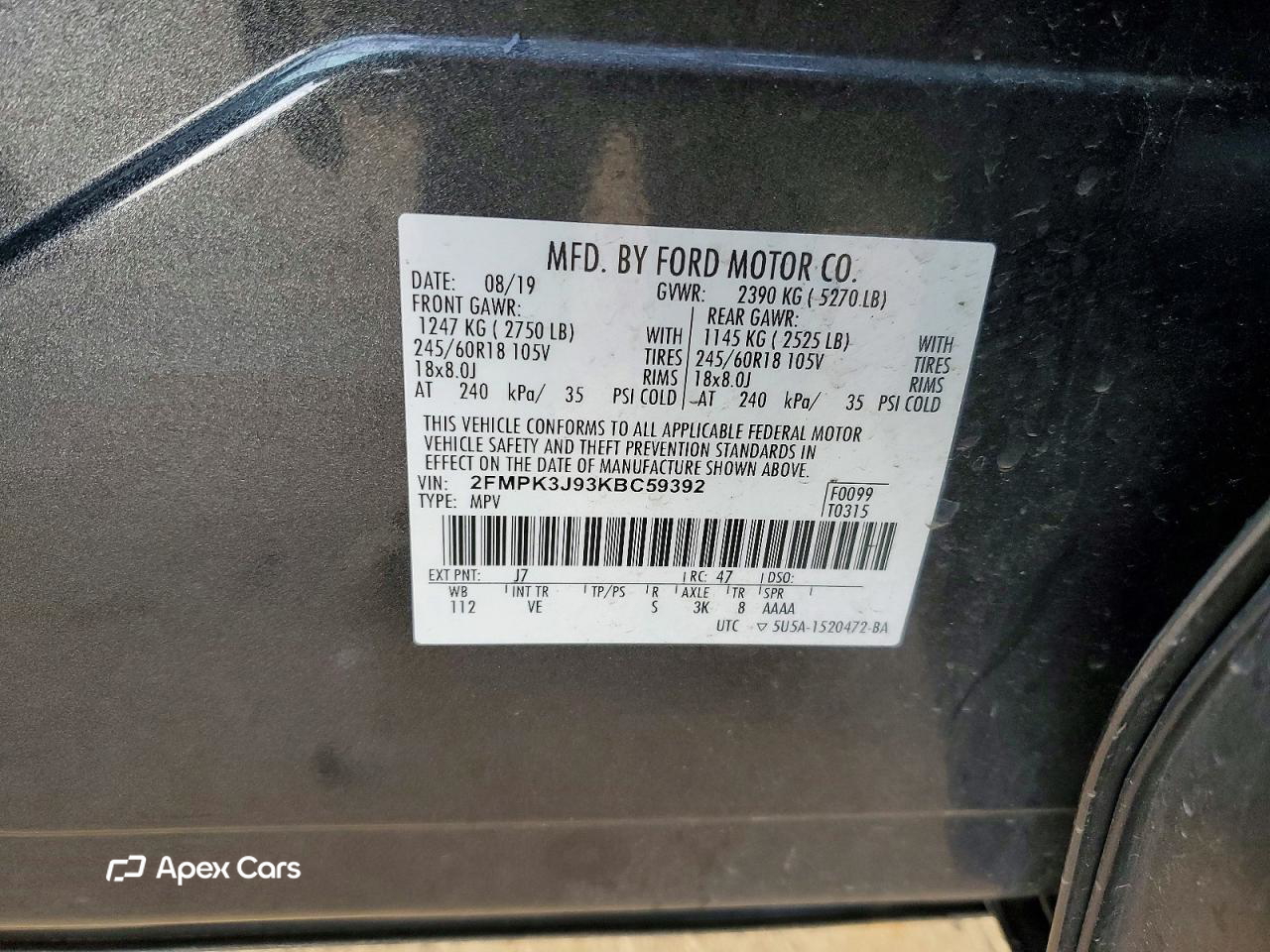 Ford Edge 2019