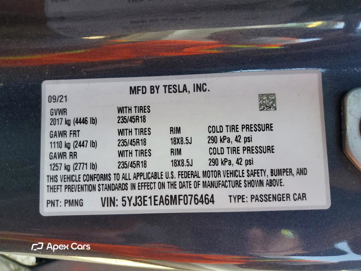 Tesla Model 3 2021