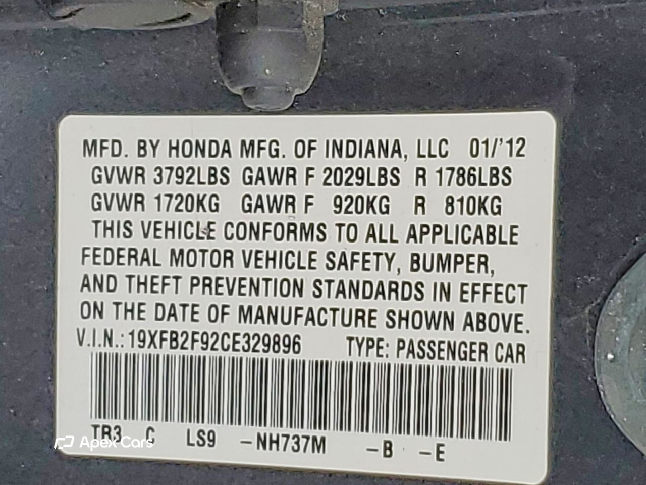 Honda Civic 2012