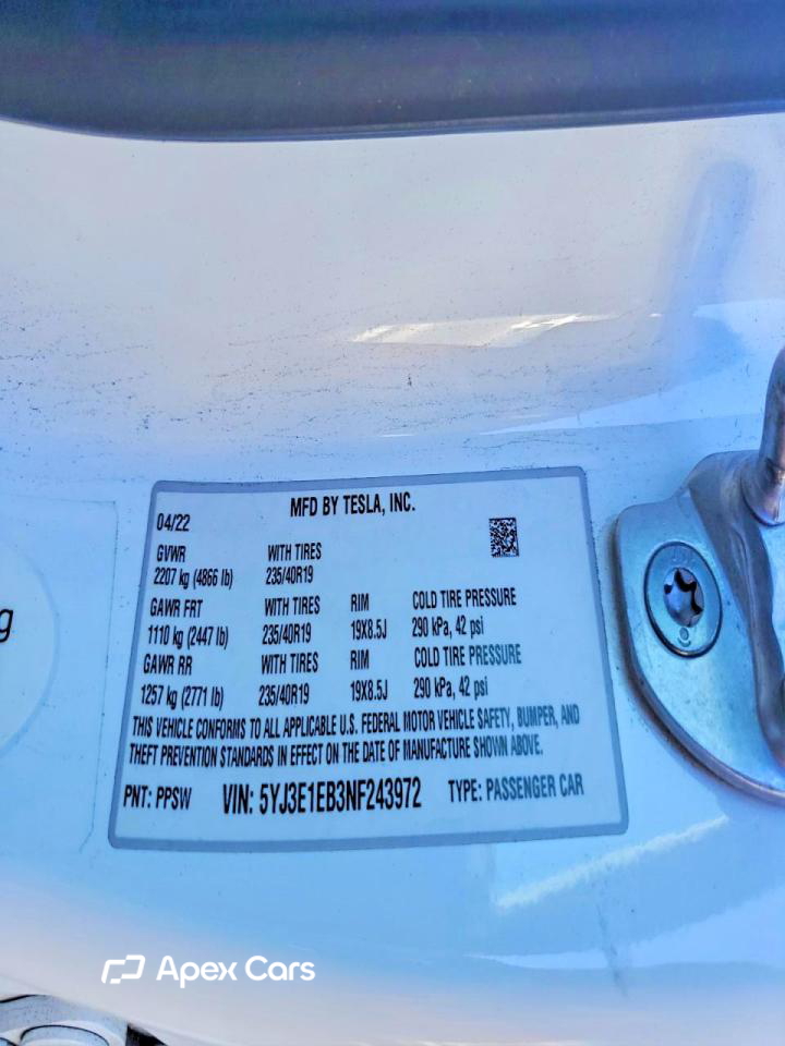 Tesla Model 3 2022