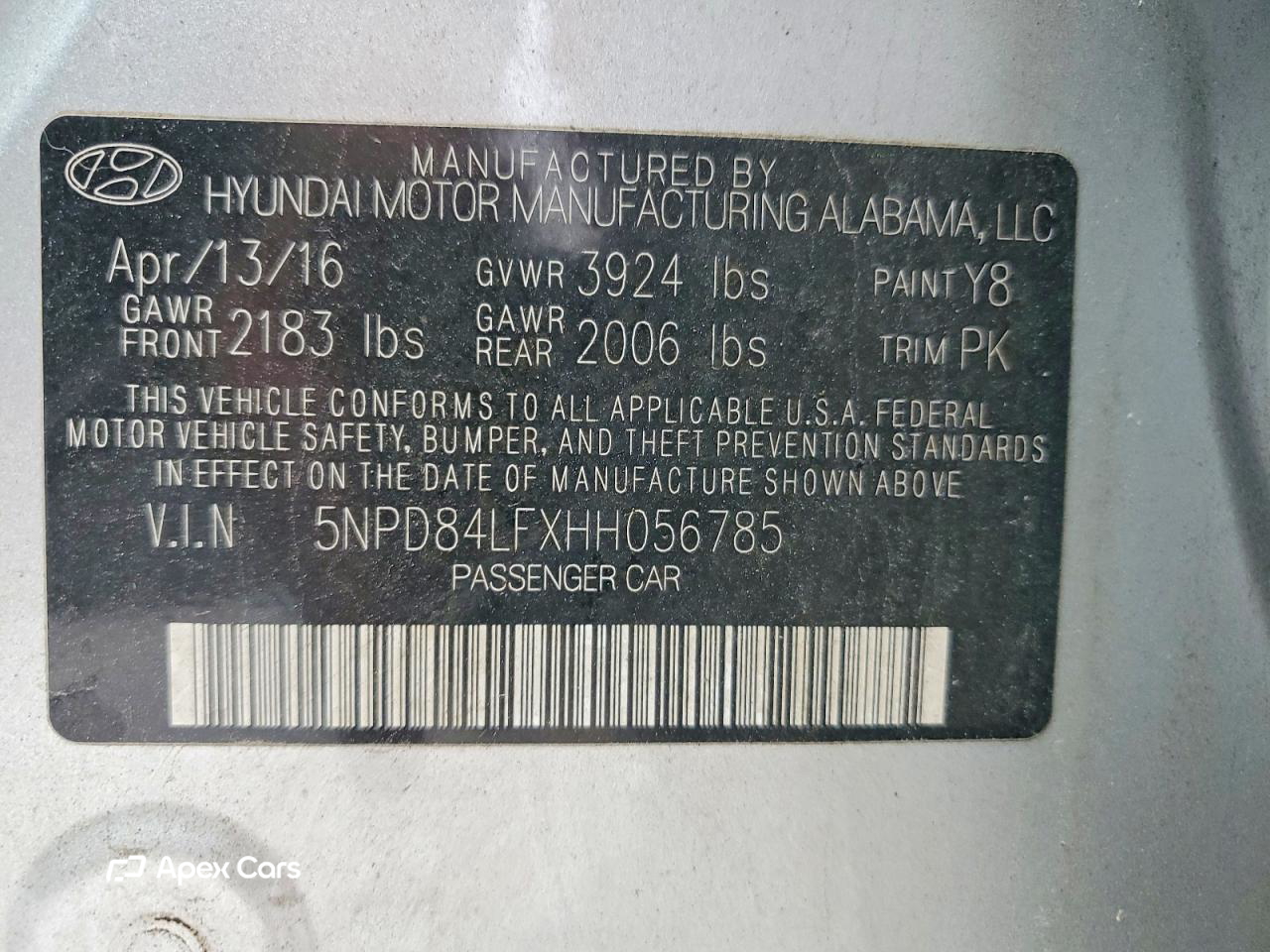 Hyundai Elantra 2017