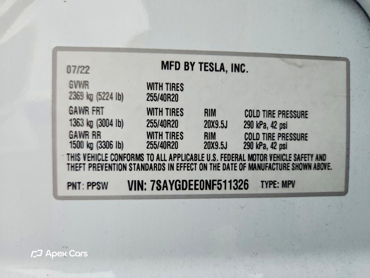 Tesla Model Y 2022