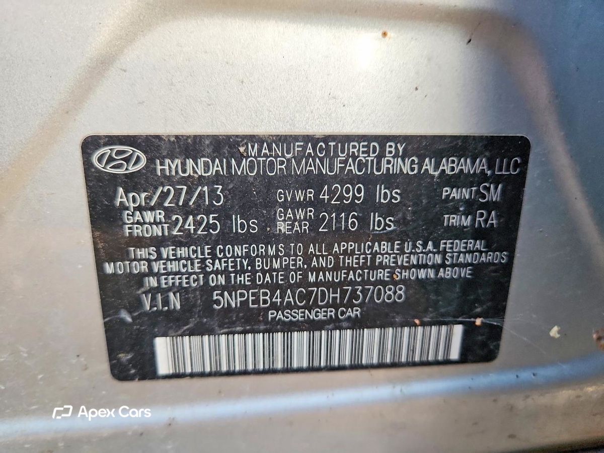 Hyundai Sonata 2013