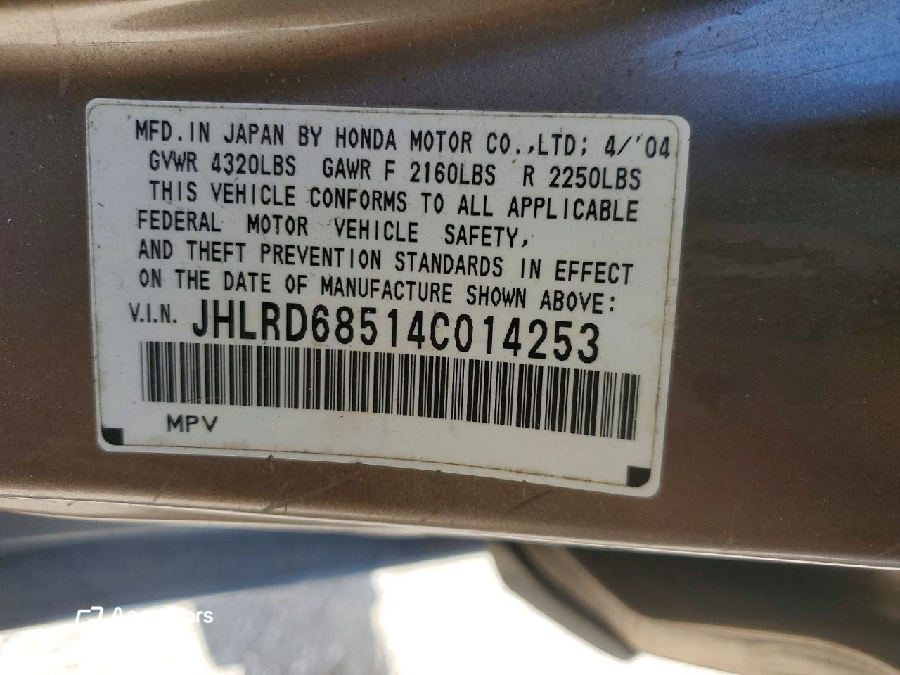 Honda CR-V 2004