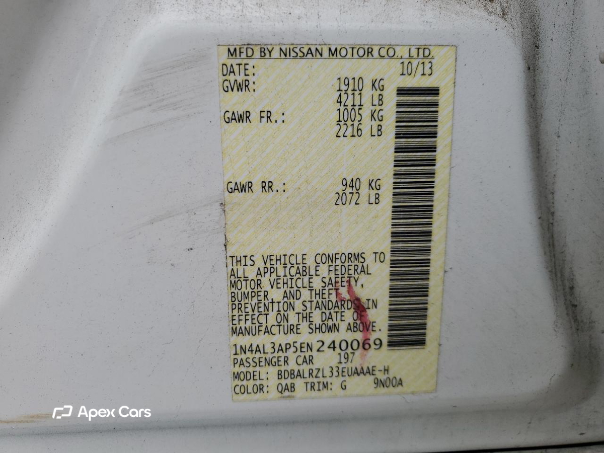 Nissan Altima 2014