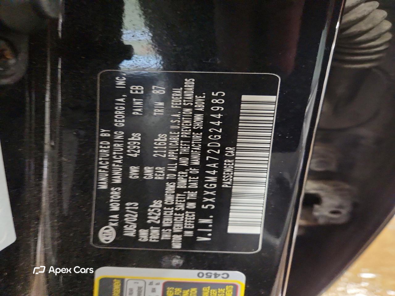 Kia Optima 2013