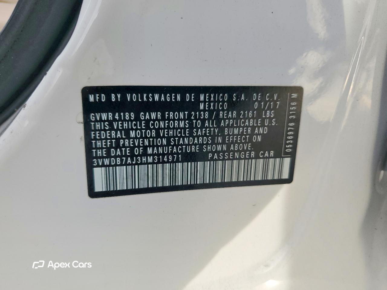 Volkswagen Jetta 2017