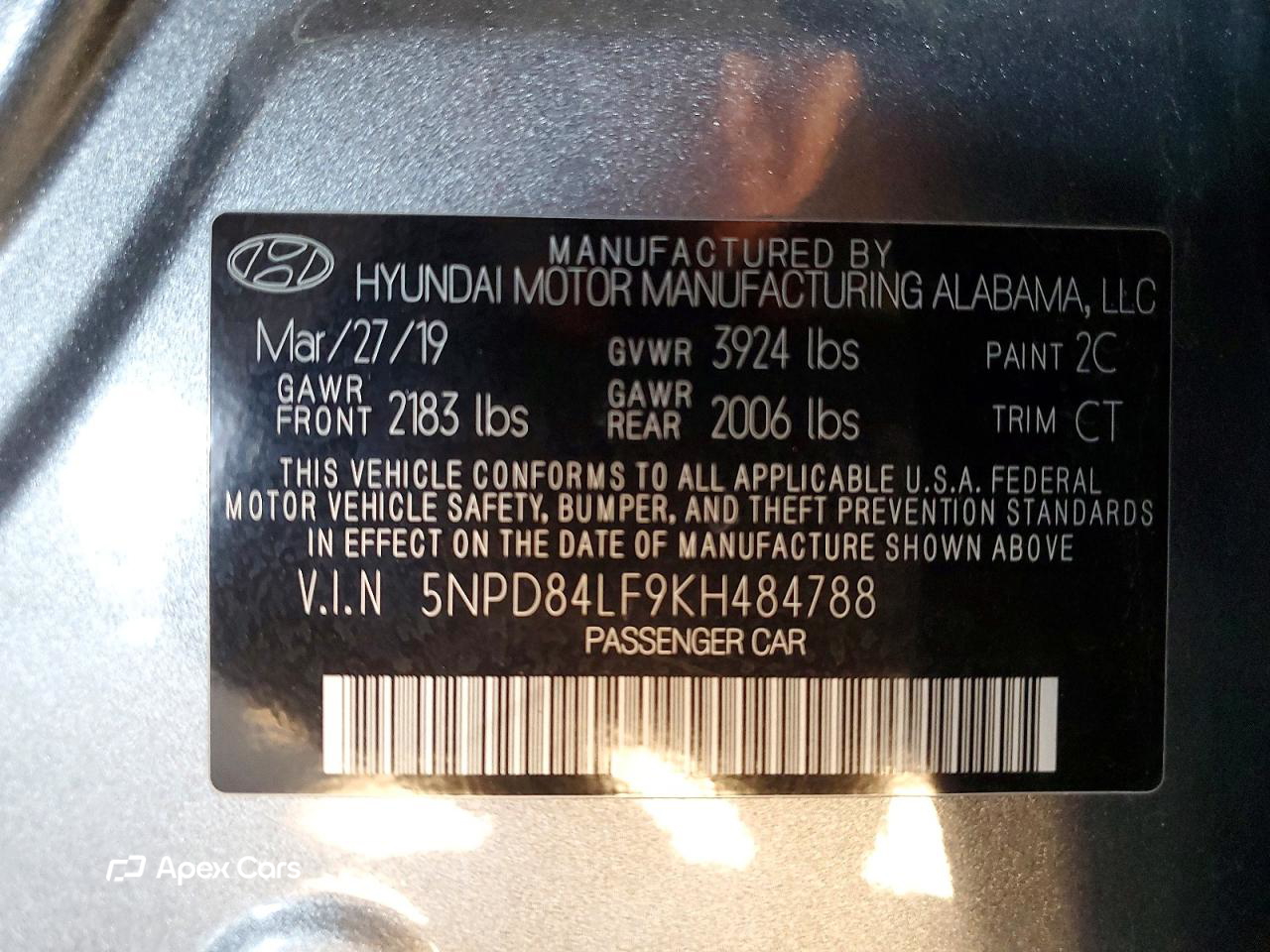 Hyundai Elantra 2019