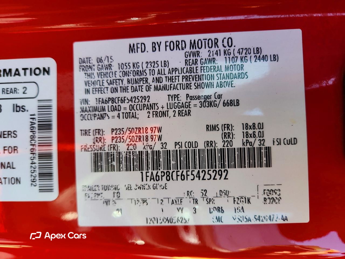 Ford Mustang 2015