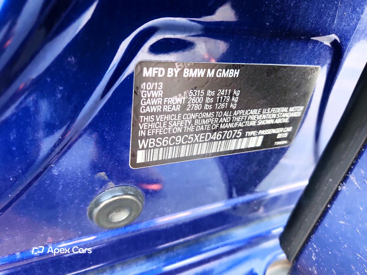 BMW M6 2014