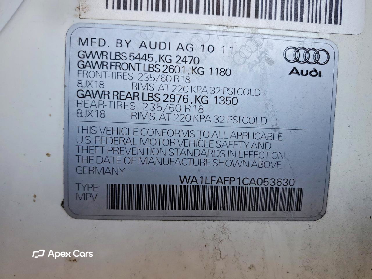Audi Q5 2012