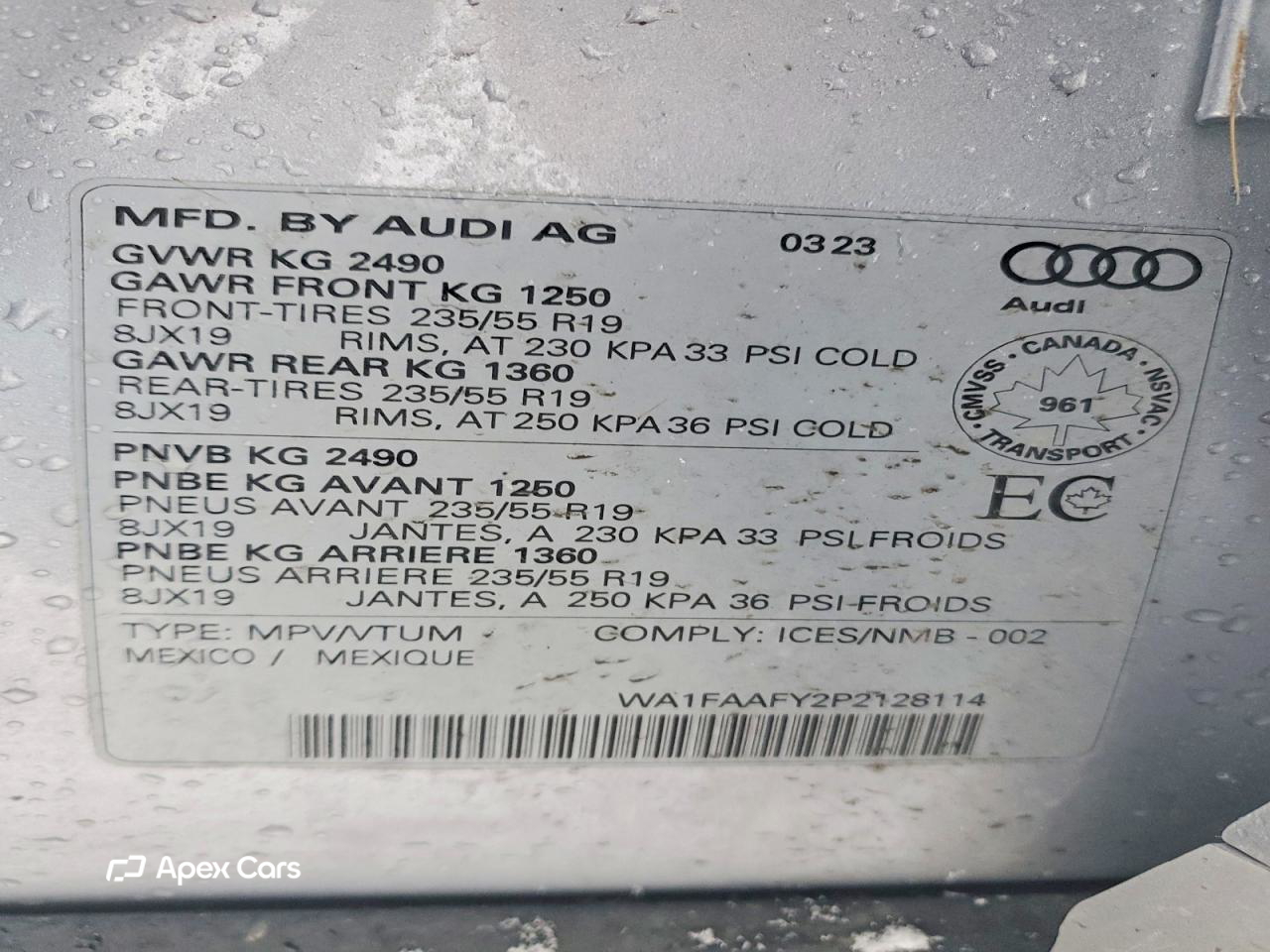 Audi Q5 2023